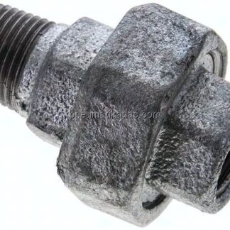 Verschraubung flach dichtend Rp/R 1/2" (IG/AG)