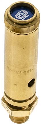 TÜV-Sicherheitsventil G 1/4" (DN8), 47,50 bar, Messing