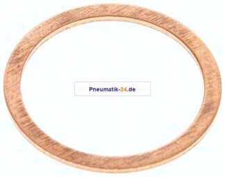 Dichtring aus Kupfer (17,2x20,9x1 mm)