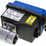 Elektr. Messing-Kugelhahn, G 1", 85 - 240 V (AC/DC) (Sanitär)