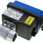 Elektr. Messing-Kugelhahn, G 1", 24 V (AC/DC) (Sanitär)