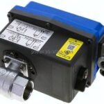 Elektr. Messing-Kugelhahn, G 3/4", 24 V (AC/DC) (Sanitär)