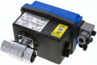 Elektr. Messing-Kugelhahn, G 3/4", 24 V (AC/DC) (Sanitär)