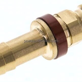Kupplungsstecker (NW7,2) 9 (3/8")mm Schlauch, braun, Dreieck 12,5 mm