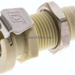 Schott-Kupplungsdose (MC) mit Schlauchtülle, Polypropylen (beige)