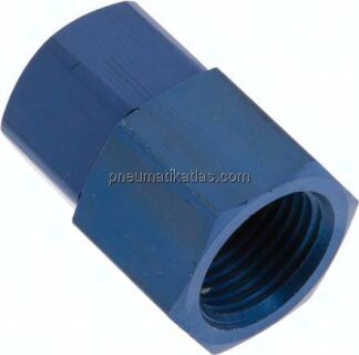Aufschraub-Verschraubung G 1/2"-17,6x13mm, Aluminium
