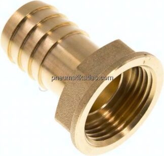 Aufschraub-Schlauchtülle G 1"-25 (1")mm, Messing