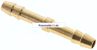 Schlauchverbindungsrohr 5mm-5mm, Messing