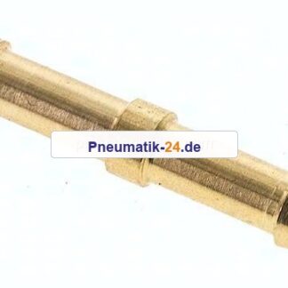 Schlauchverbindungsrohr 5mm-5mm, Messing