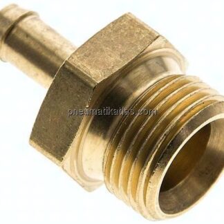 Gerader Steckanschluss G 3/8"-6mm innen, Messing