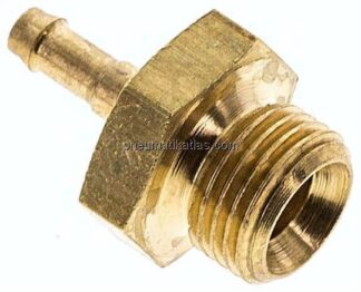 Gerader Steckanschluss G 1/8"-3mm innen, Messing