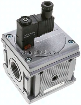 MULTIFIX 3/2-Wege Magnetventil (NC), G 1", 24 V DC