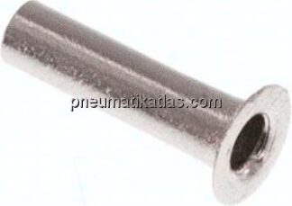 Verstärkungshülse für Rohr 4x2,0 mm, 1.4571