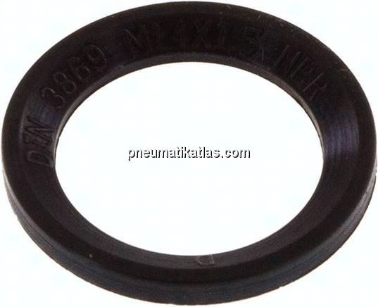 Profildichtung f.Schneidringverschr. G 1/4",NBR