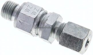 Hydraulik-Rückschlagventil 6 S (M14x1,5)-G 1/4", Stahl verzinkt