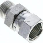Einstellb. Einschraubverschr. UNF 7/8"-14(IG)-G 1/2"(AG)