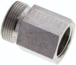 Aufschraub-Schneidringverschr. G 1/2"-18 L (M26x1,5), ohne Mutter & Schneidring, 1.4571