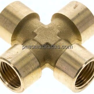 Kreuzstück G 1/2" (IG), Messing