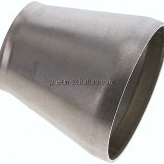 Reduzierstück 114,3x2,6mm - 76,1x2,3mm, 1.4541 geschweißt