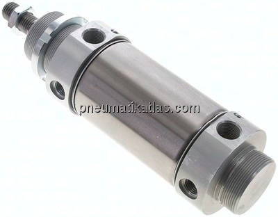 Rundzylinder, Kolben 63 mm, Hub 25 mm