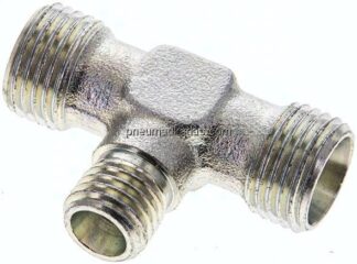 T-Schneidringverschraubung 10 L (M16x1,5)-6 L (M12x1,5)-10 L (M16x1,5), ohne Mutter & Schneidring, S