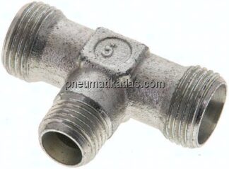 T-Schneidringverschraubung 12 L (M18x1,5)-8 L (M14x1,5)-12 L (M18x1,5), ohne Mutter & Schneidring, S