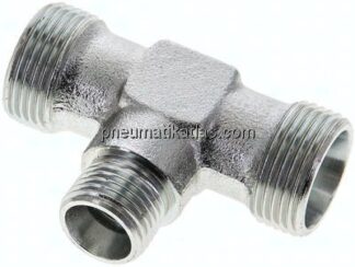 T-Schneidringverschraubung 15 L (M22x1,5)-10 L (M16x1,5)-15 L (M22x1,5), ohne Mutter & Schneidring,