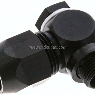 Winkel-Verschraubung G 1/4"-14x8mm, Aluminium