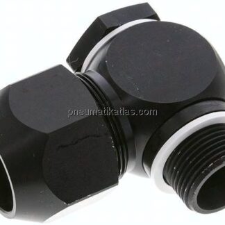 Winkel-Verschraubung G 3/4"-26x19mm, Aluminium