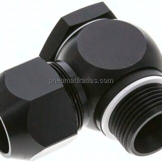 Winkel-Verschraubung G 1"-26x19mm, Aluminium