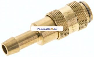 Kupplungsdose (NW2,7) 5mm Schlauch, Messing