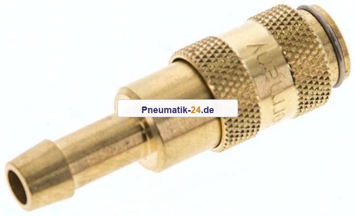 Kupplungsdose (NW2,7) 5mm Schlauch, Messing