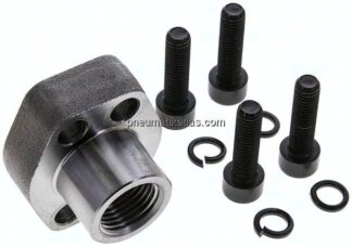 Flanschverschraubung 1/2"-SAE (3000 PSI), G 1/2" (IG)