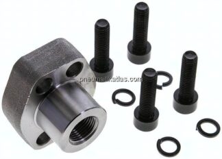 Flanschverschraubung 1/2"-SAE (3000 PSI), G 3/8" (IG)