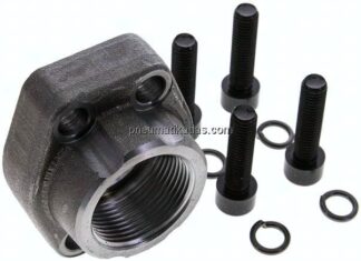 Flanschverschraubung 1-1/4"-SAE (3000 PSI), G 1-1/4" (IG)
