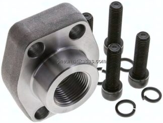 Flanschverschraubung 1-1/2"-SAE (3000 PSI), G 1" (IG)