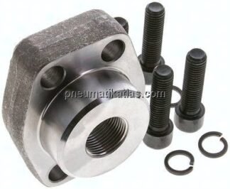 Flanschverschraubung 1-1/2"-SAE (3000 PSI), G 3/4" (IG)