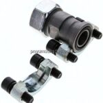 Gerade Flanschverschraubung 3/4"-SAE (3000 PSI), 28 L (M36x2)