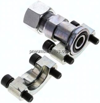 Gerade Flanschverschraubung 1/2"-SAE (6000 PSI), 16 S (M24x1,5)