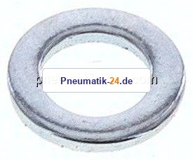 Unterlegscheibe, DIN 433, M 5 (5,3x9mm), Stahl verzinkt