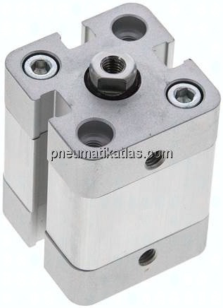 Kompaktzylinder, einfachwirkend, Kolben 20mm, Hub 10mm