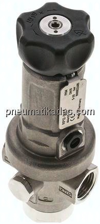 Druckregler, 1.4408, G 1/2", 5 - 30bar (nicht rücksteuerbar)