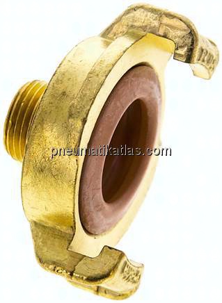 GK-Schlauchkupplung,G 3/8"(AG), Messing mit KTW-Zulassung