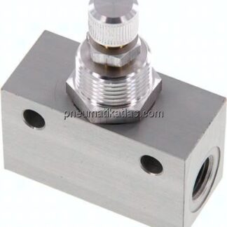 Block-Drosselventil, G 1/4", Standard