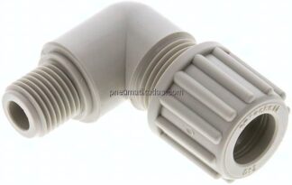Winkel-Verschraubung G 1/4"-12x9mm, Polypropylen