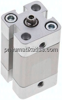 Kompaktzylinder, einfachwirkend, Kolben 12mm, Hub 15mm