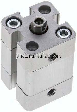 Kompaktzylinder, einfachwirkend, Kolben 16mm, Hub 5mm