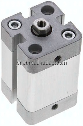Kompaktzylinder, einfachwirkend, Kolben 20mm, Hub 20mm