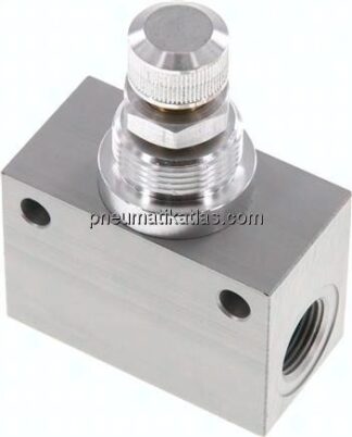 Block-Drosselventil, G 3/8", Standard