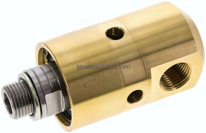 Drehdurchführung G 1/2", Welle G 1/2" LH